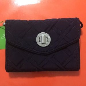 Vera Bradley Wristlet, Navy, new